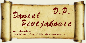 Daniel Pivljaković vizit kartica